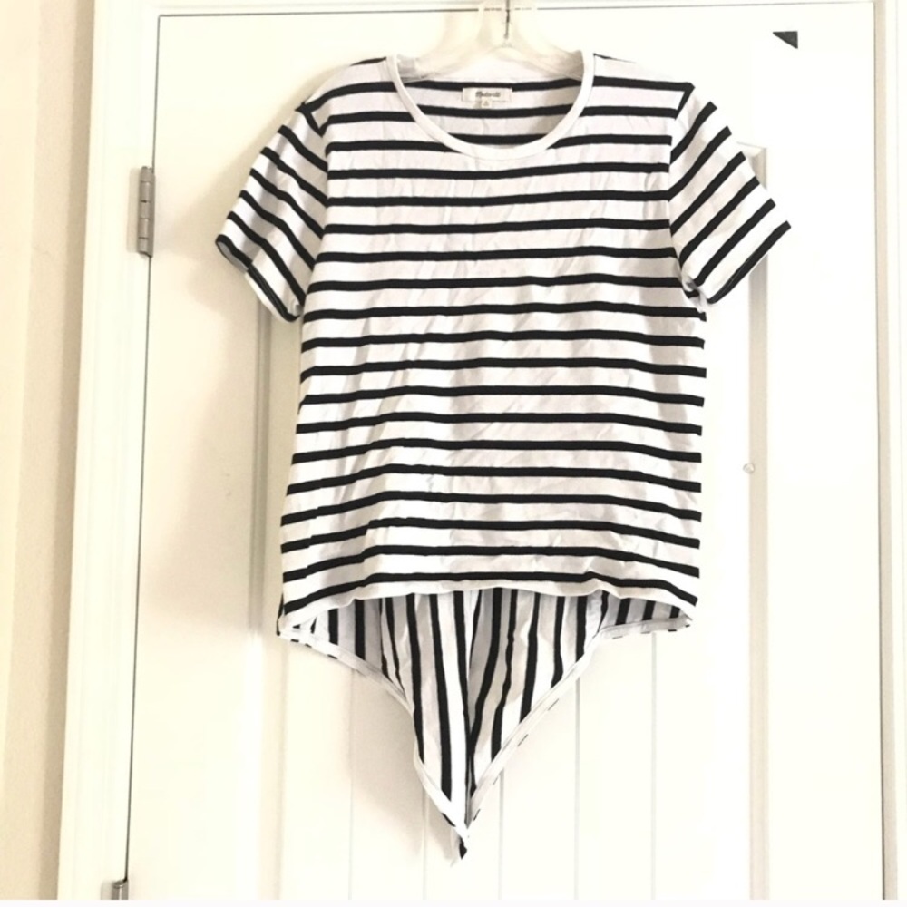 Madewell Open/Tie-back Shirt